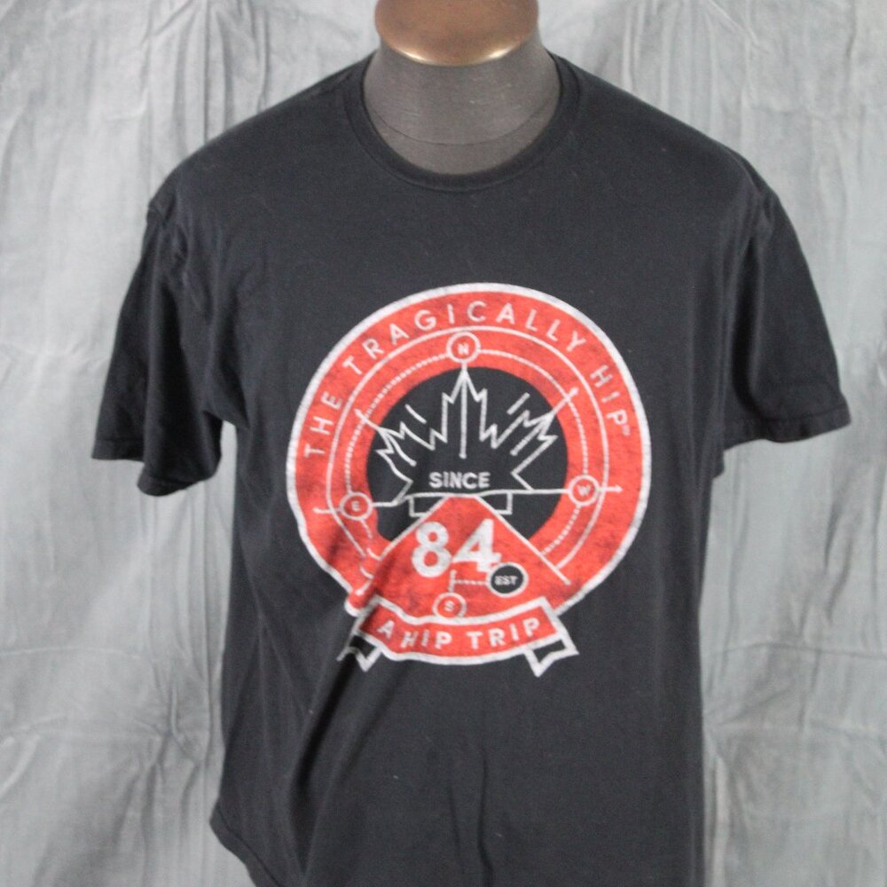 Tragically Hip Shirt - TV Singal Graphic 94 - Men's Extra-Large